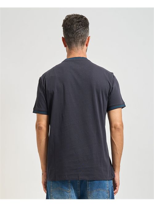 Men's Armani Exchange T-shirt with contrast profile ARMANI EXCHANGE | XM001467-AF10356UB101